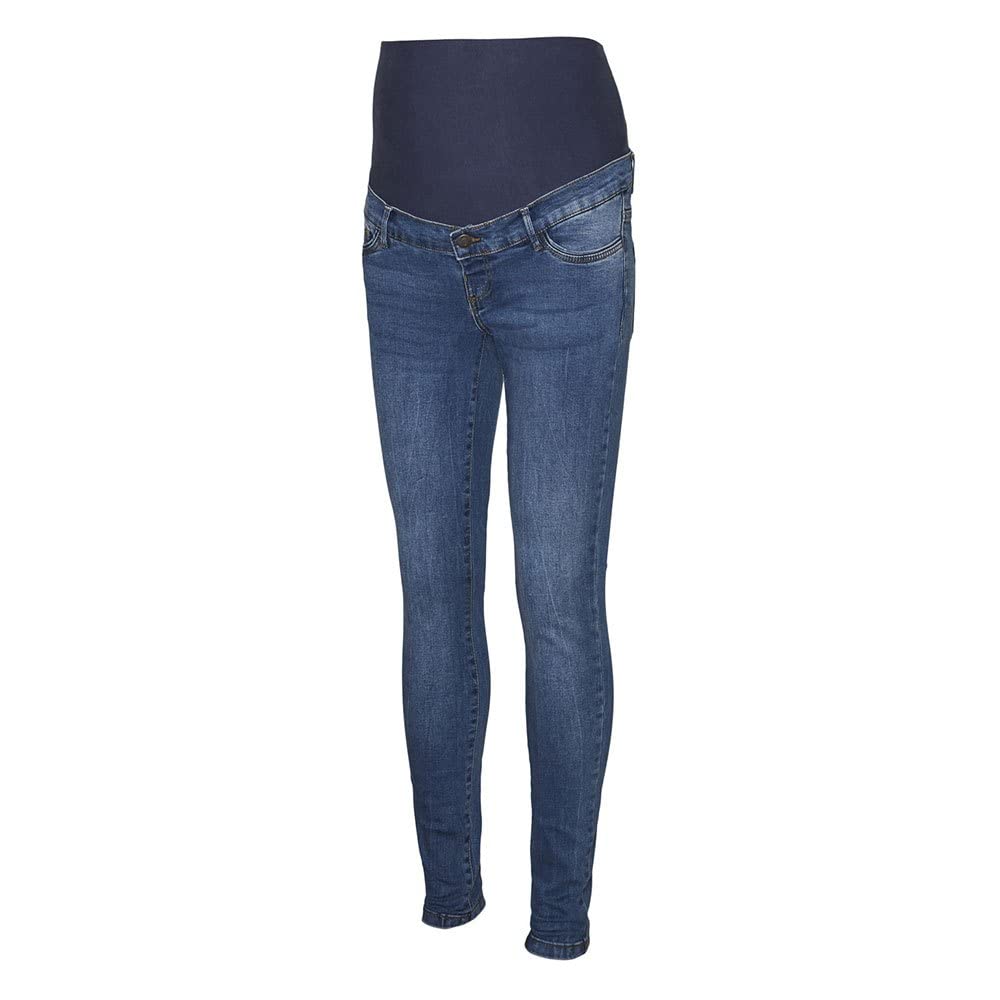 Mamalicious Vmmtanya S Piping Jeans Vi349 GA Noos - Jeans - Jeans - Femme