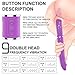 LOVEZ Vībrạdórés Cóṋsòlạdøréș Ŝexụaleş Mujer Reạlîstạș 35 cm, Peņe de Doble penetración,...