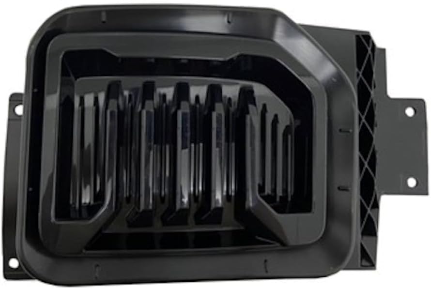KarParts360 For GMC Sierra 2500/3500 2020 2021 2022 Fog Light Cover Driver Side | Front | For 2500/3500 | Made of Plastic | Black | Replacement For GM1038284 | 191275896396, 84392034