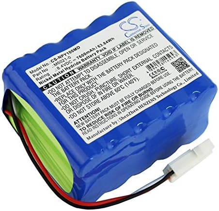 Replacement Battery for nellcor Puritan Bennett Mediana YM 5500 Mediana YM1000 M6021-0 (7600mAh)