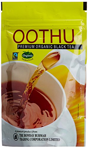 Oothu Organic Fairtrade Black Tea in Standup Pack with Zipper, 125g Oothu Organic Fairtrade Black Tea in Standup Pack with Zipper, 125g