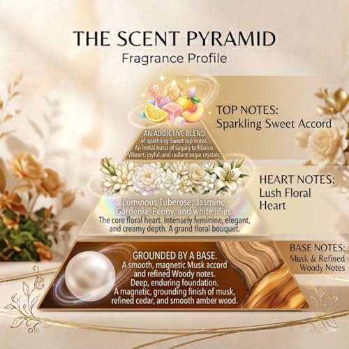 Image of MYSTIC AURA Infatuation Pour Femme | Eau de Parfum for Women | 20 ml | Floral Musky Fragrance | Long-Lasting Luxury Perfume | Vegan & IFRA Compliant
