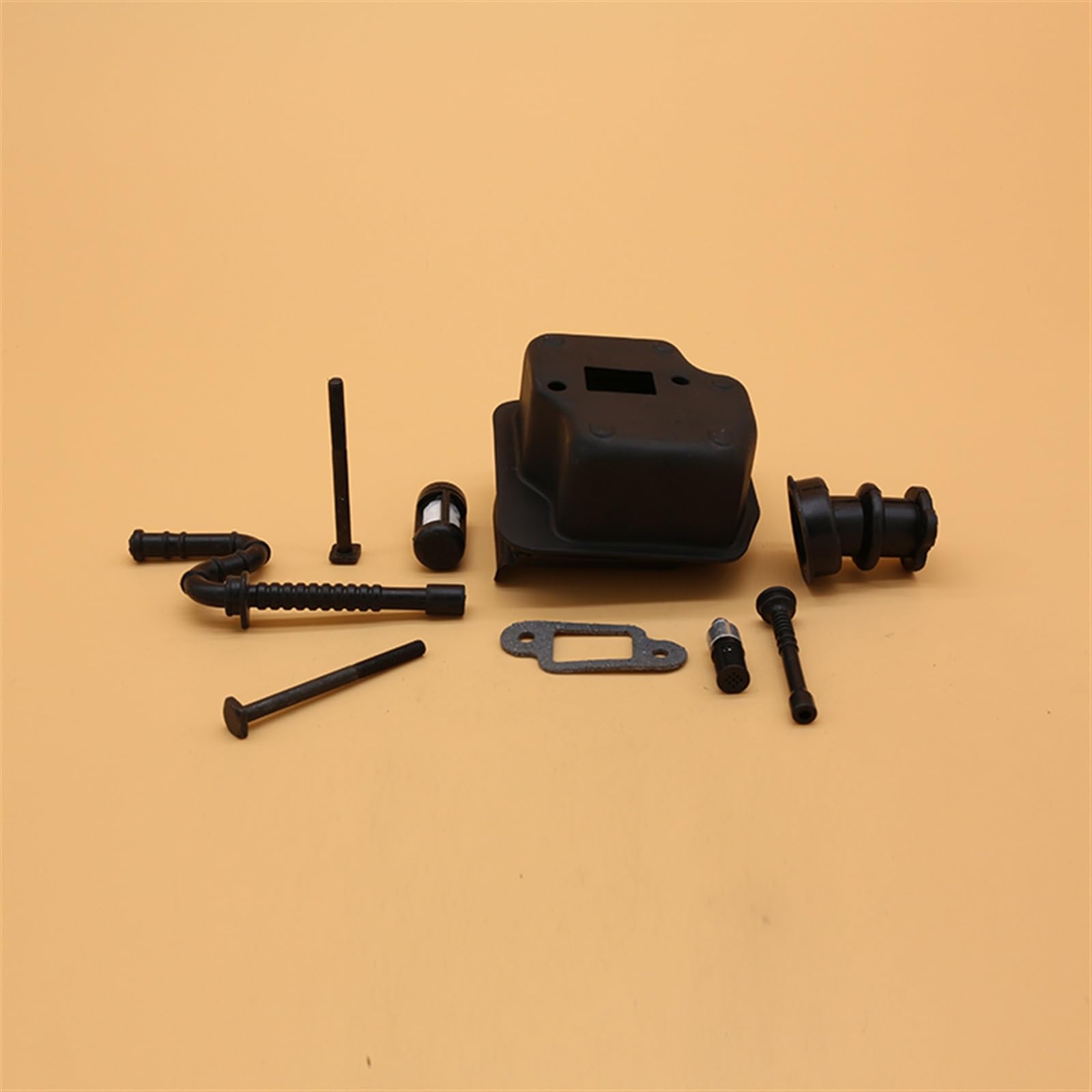 Kit de admisión manguera aceite combustible, silenciador escape, for repuestos motosierra jardín MS 023 025 MS230 MS250 11231413200 Kit de silenciador para motosierra