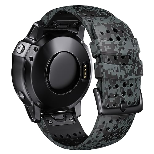 Image of NotoCity Fenix 6 /Fenix 6 Pro 22mm Width Band for Garmin Fenix 6 /Fenix 5 /Fenix 5 Plus /Fenix 6 /Fenix 6 Pro /Fenix 7 /Forerunner 935 /Forerunner 945 /Approach S60 /Quatix 5