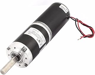 EdricShop DC Motor 36mm Diameter Planetary High Torque DC Gear Box Motor Speed Reducer 12V/24V - (Speed(Rpm): 12V 70Rpm)