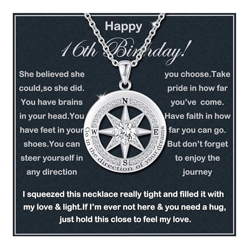 10 Birthday Gifts For Girls 925 Sterling Silver Necklace Gift Ideas 10th birthday decorations for girl Daughter Granddaughter Sister With Message Card &Gift Box