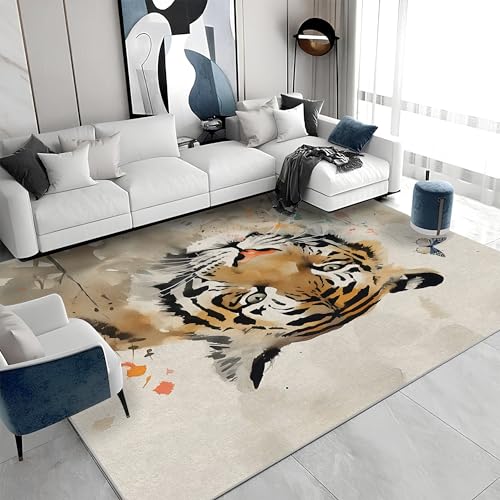 トラデザイン ラグマット イエロー グレー 80cm x 110cm イエロー