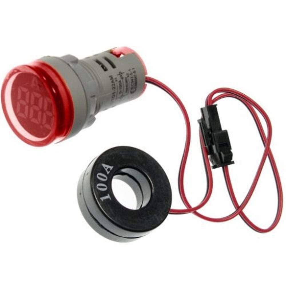 Round Ammeter with Current transformer Coil AC 22mm 100A (RED) (B0BSXHLJWS) Amazon Price History, Amazon Price Tracker