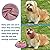 Pattepoint Dog Snood Dog Grooming Ear Muffs Noise Protection, Dog Neck and Ears Warmer Headwear for Comfort, Anxiety Relief and Calming Dog Ear Protectors, Pet Cat Dog Hoodie, Pink M