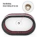 High Performance Air Filter HD-0910 For Harley Davidson 2009-2017 Fat Bob, Dyna Low Rider, Wide Glide, Switchback, CVO Limited