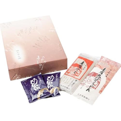 「ほんやら洞」[美味しい蕎麦乾麺大賞4年連続グランプリ受賞]妻有そば×太打ちうどんセット(各200g×5袋、めんつゆ付)