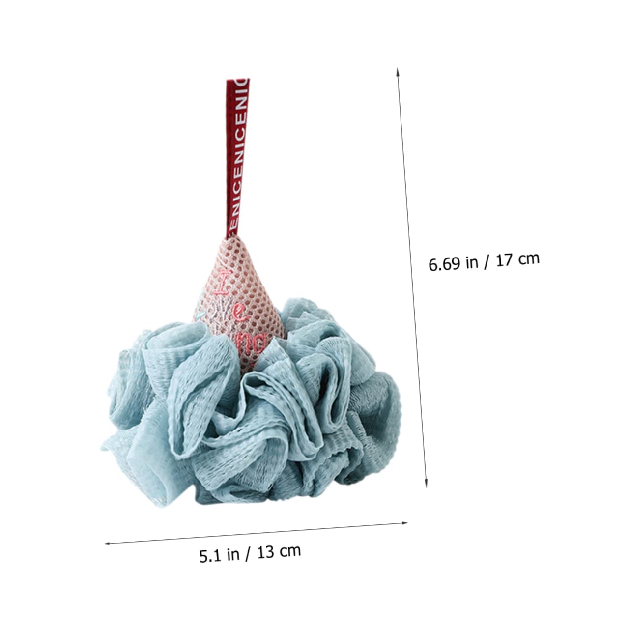 Ipetboom 8piezas Esponja De Exfoliante Forma De Helado De Loofah Para Baño Accesorios De Exfoliación Para Mujeres Rica y Diseño Divertido