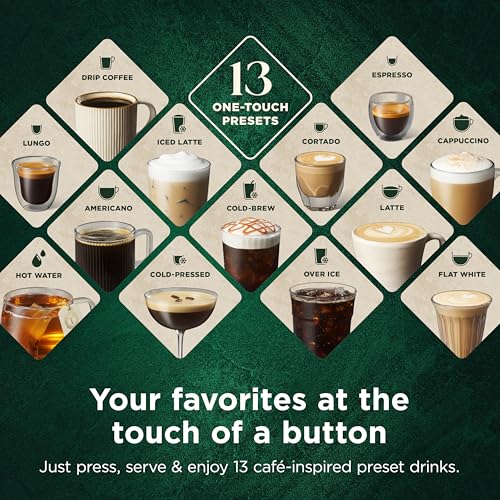 Image of Ninja AutoBarista Pro Fully Automatic Espresso, 13 Drink Options, AE1051