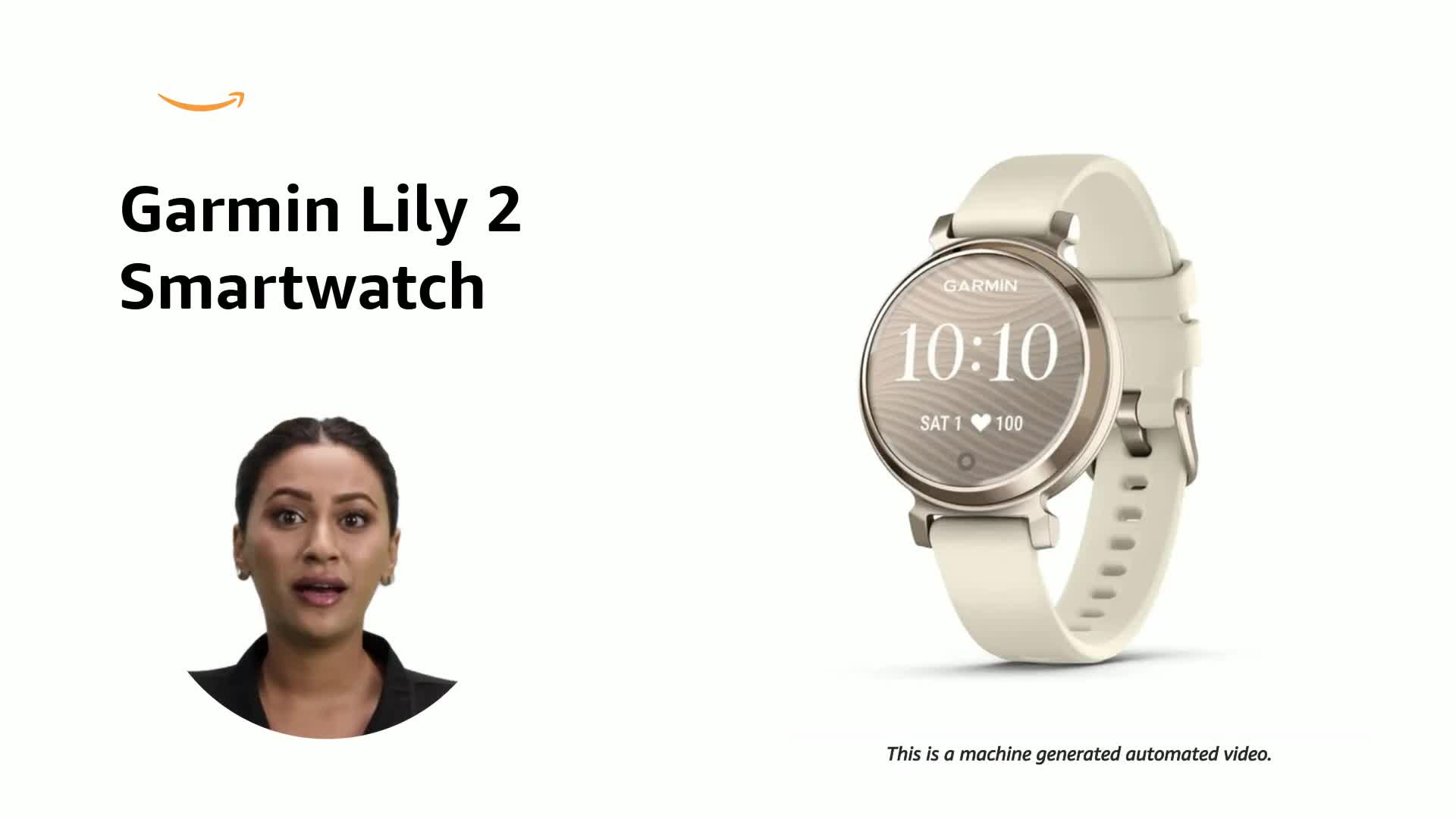 Garmin Lily 2, Small and Stylish Smartwatch, Hidden Display
