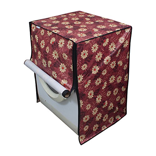 Image of Lithara Waterproof Front Load Washing Machine Cover For 5 Kg, 5.2 Kg, 5.5 Kg (Design 18)