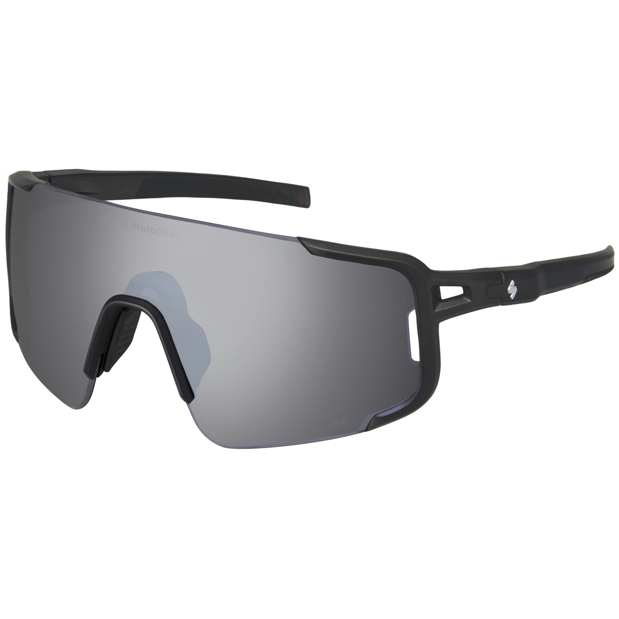 Sweet Protection Ronin Rig Reflect Sunglasses-Semi-Frameless, Anti Fog, UV Protection Safety Glasses with Rig Lens Technology