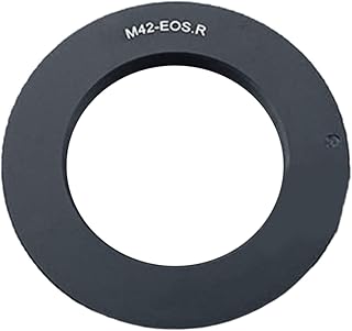 M42-EOSR M42 to RF Lens Mount Adapter M42 Lens 1mm Modify Lens Adapter for RP RF Full Frame Camera Accessories M42 to EOSR Camera Lens Adapter