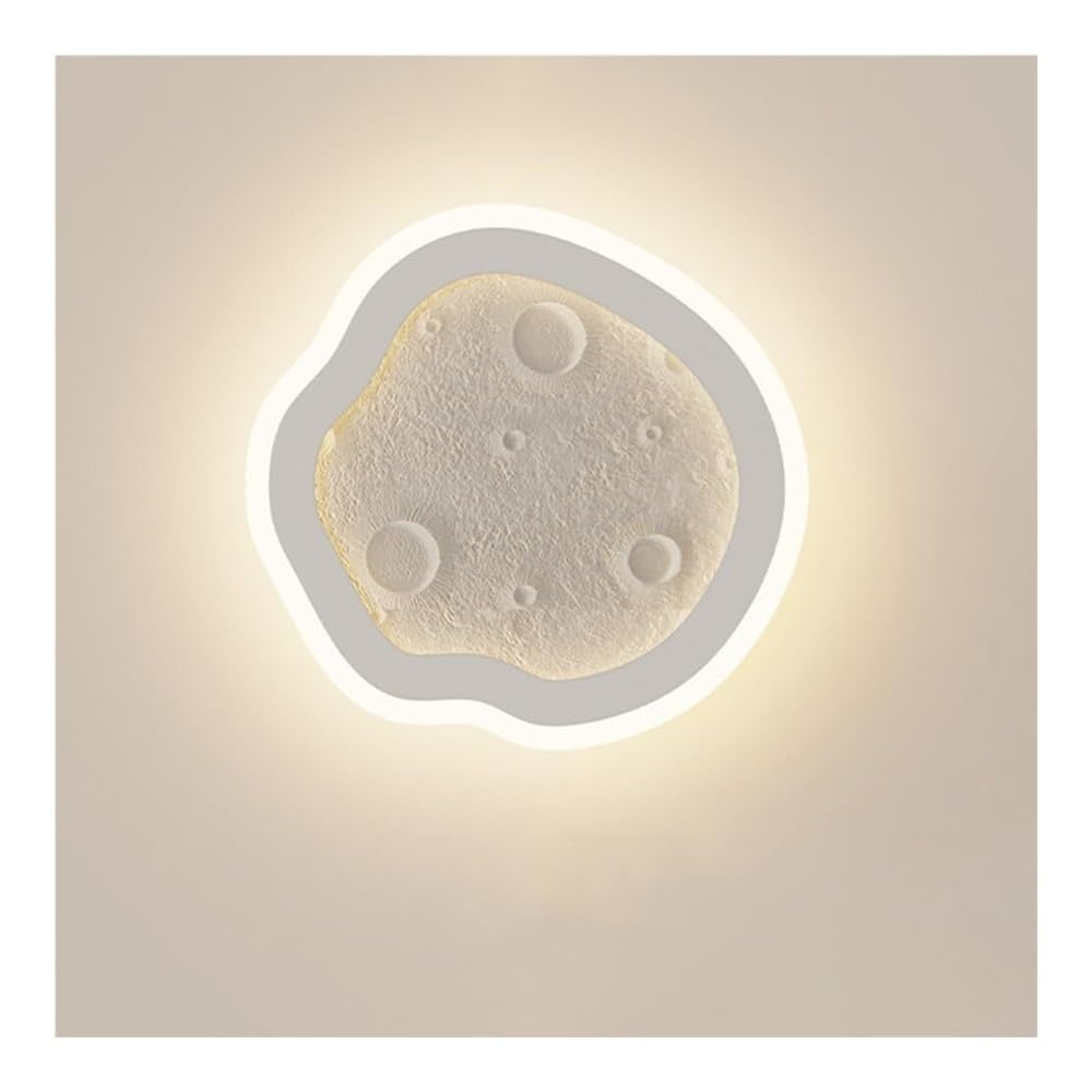 Applique murale LED lune et nuage dimmable pour chambre d'enfant moderne