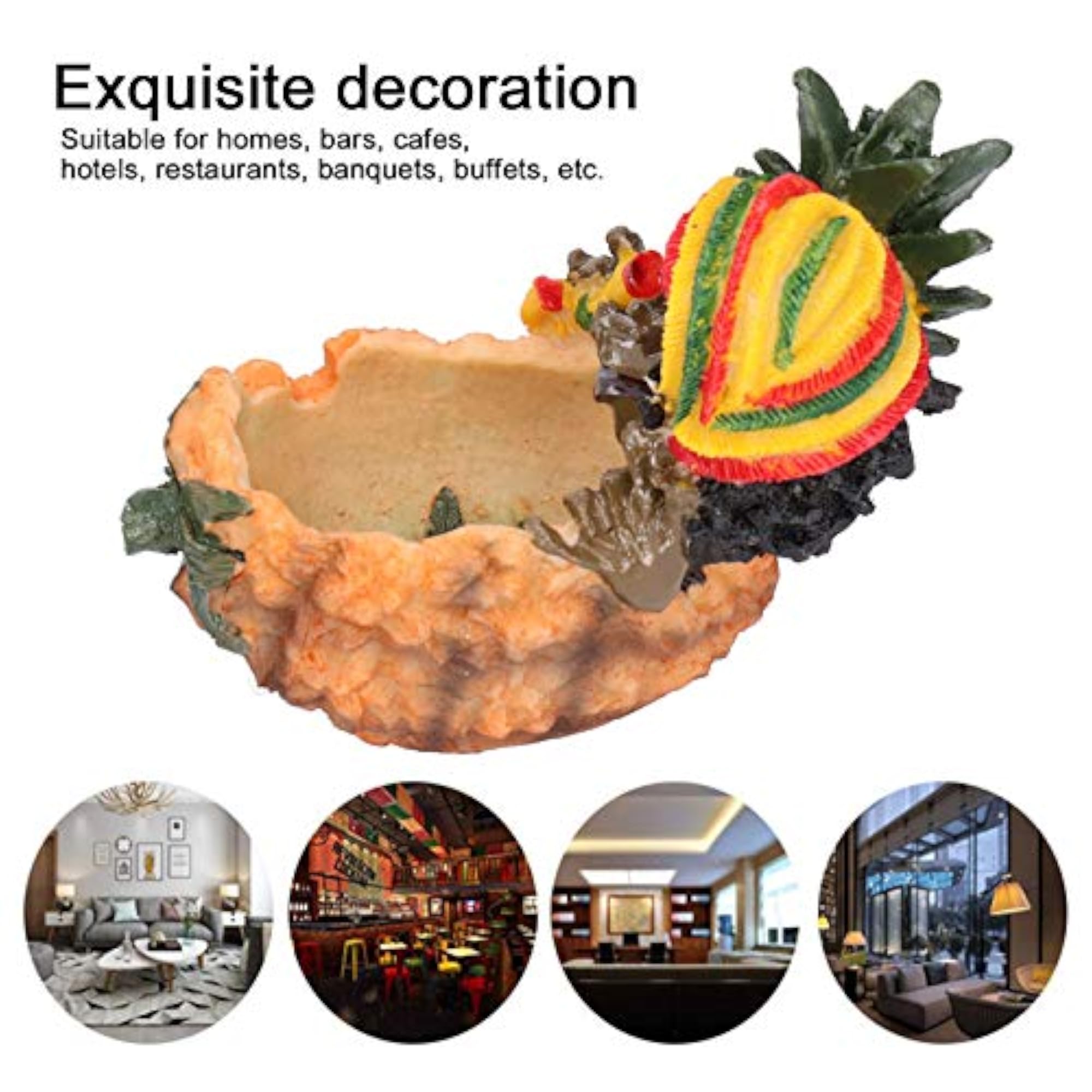 Lightweight Resin Smoking Ashtray