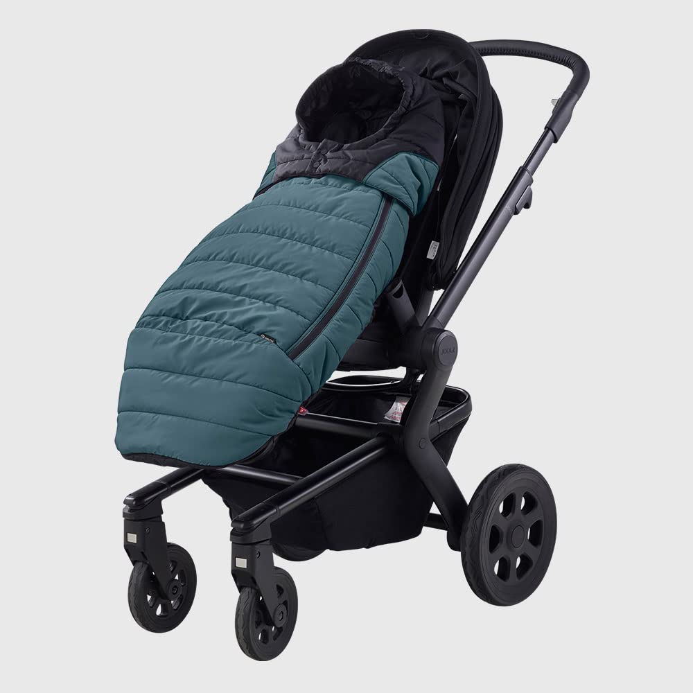 Gnome Maxi 100 | Sacco termico impermeabile universale per Passeggino | Doolittle colore Blu Frozen Lake | Invernale 100grammi