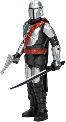 Miniatura 5 de STAR WARS Epic Hero Series The Mandalorian Figura de acción de 4 pulgadas y 2 accesorios, juguetes para niños y niñas de 4 años