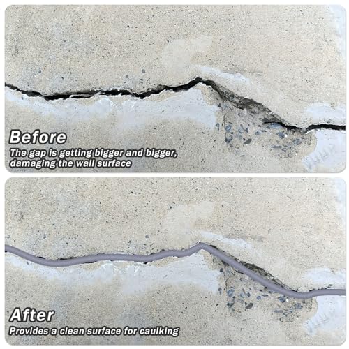Image of Frienda Backer Rod Foam Rubber Caulk Saver Concrete Expansion Joint Filler Weather Strip Seal for Gaps and Joints (Grey,1 /8 Inch X 50 ft)