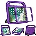 Price comparison product image Surom Kids Case for New iPad 9.7 2018/2017 with Built-in Screen Protector, Light Weight Shock Proof Handle Stand Kids Case for iPad 9.7 2017/2018 iPad Air/iPad Air 2/iPad Pro 9.7 - Purple