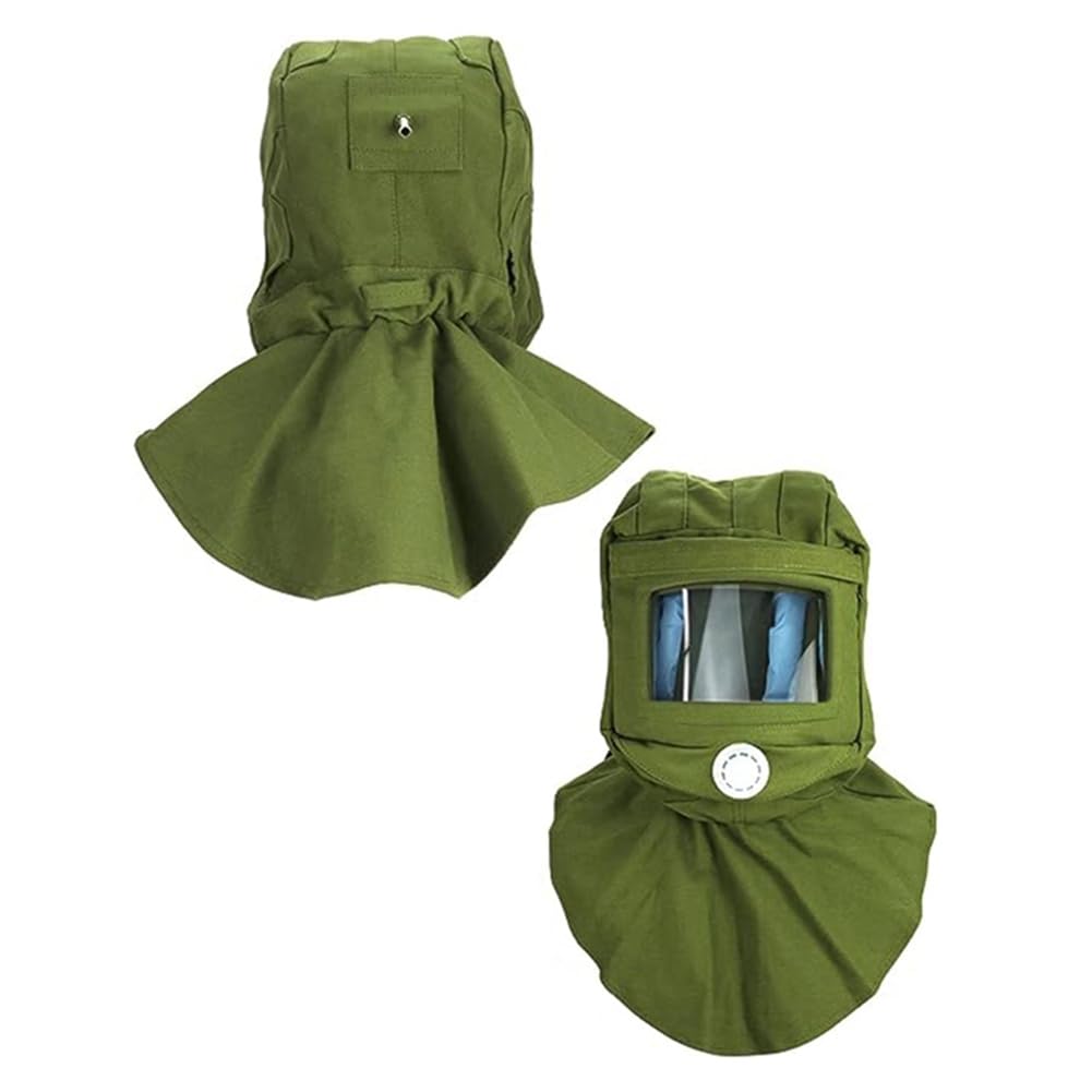 Capuchon de Sablage Cache-Poussière Capuchon de Sablage Anti-Poussière Masque de Sable Anti-Éclaboussures