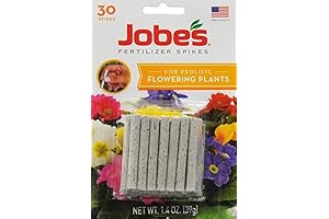 Jobe's Flower Indoor/Outdoor Plants Fertilizer Food Spikes