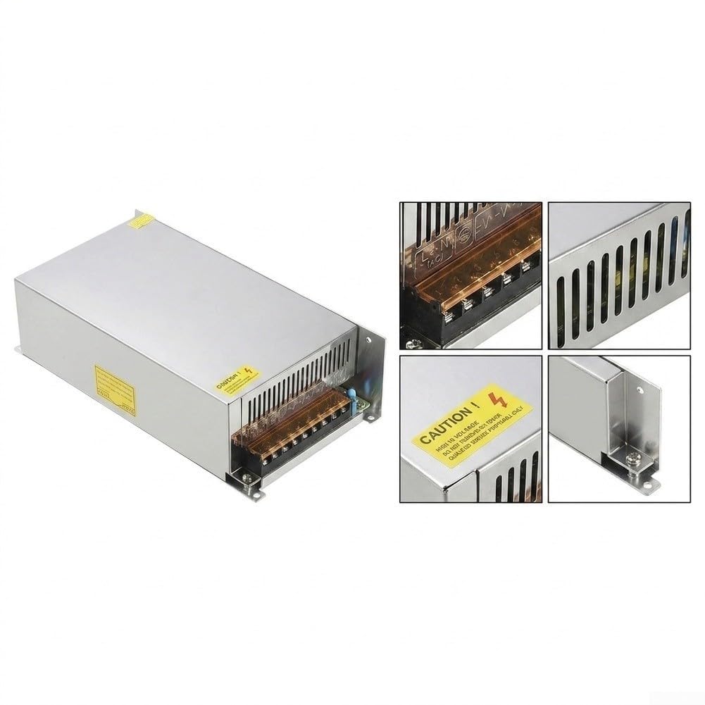 Transformador Regulado 24V 30A Metal Refrigerado