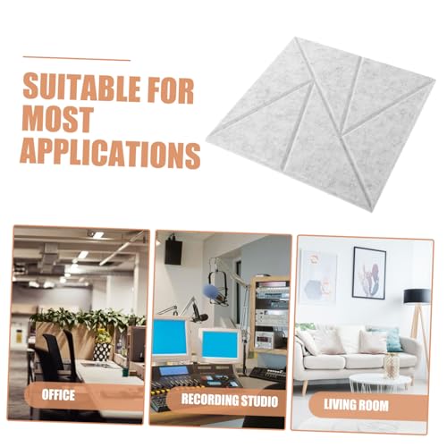 6 paneles acústicos absorbentes de sonido para reducción de ruido con adhesivo y retardante de fuego miniatura 3