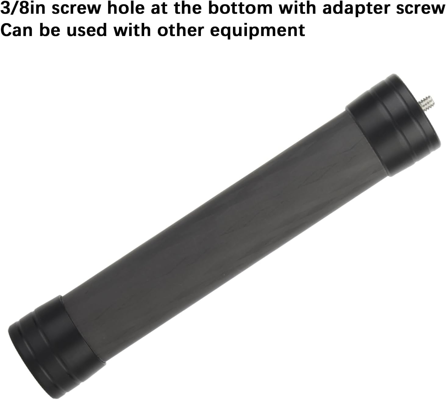 Camera Monopod Stazilizer, 21cm/8.3in Professional Carbon Fiber Extension Rod Handheld Pole Stick Camera Monopod Photography Monopod for Cameras Camcorder