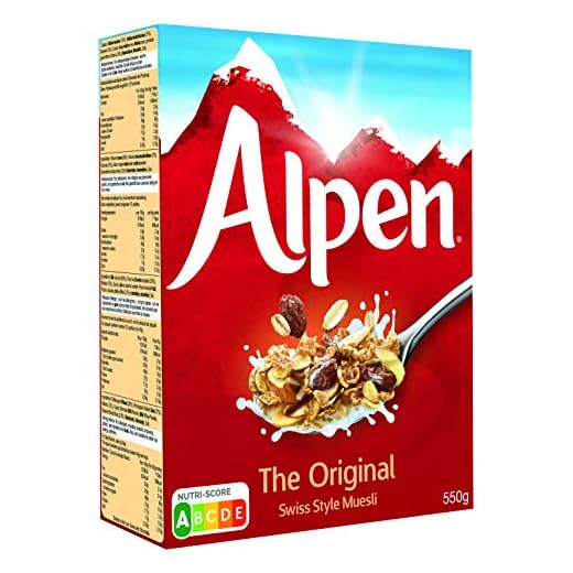 Alpen Original- Muesli Suizo Original (6 unidades de 560 gramos)