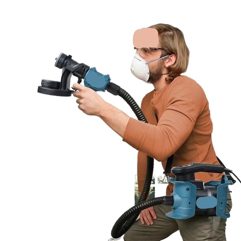 Spruzzatore di Vernice, Pistola a spruzzo elettrica professionale for vernice al lattice, pistola a ad alta atomizzazione for uso domestico