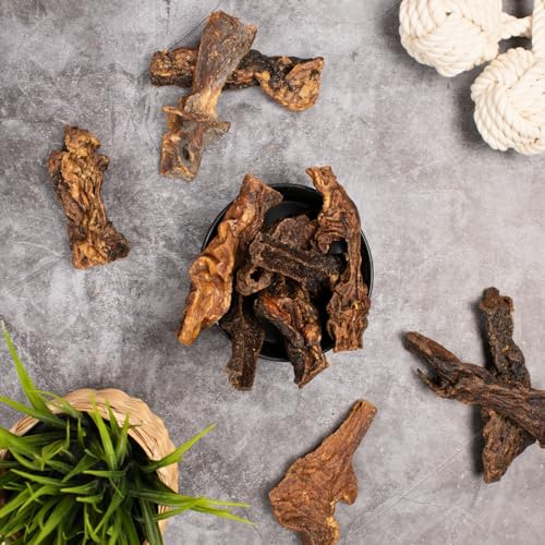Lyra Pet® 5 kg Rindereuter 5000 g Euter getrocknet Kausnack Hund in 30 L Tonne