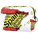 ❤Bonitos regalos: perfecto para el uso diario o viajes. Hermosamente impresas y coloridas bolsas de cosméticos, este es un gran regalo para adolescentes, niñas y mujeres.
