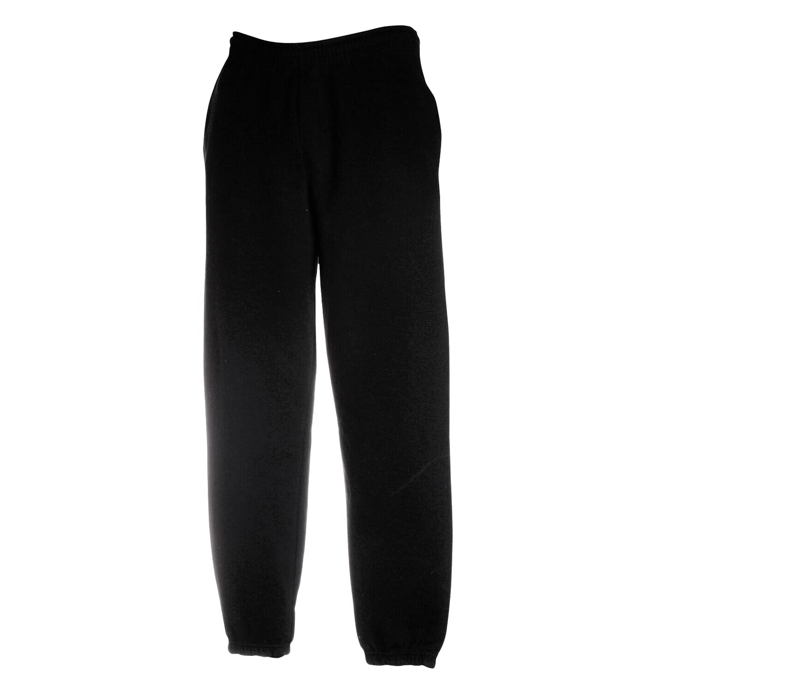 Fruit of the Loom Men's Eversoft Fleece Jogging Pants with Pockets, Relaxed Fit, Moisture-Wicking, Breathable, Tapered Sweatpants, L