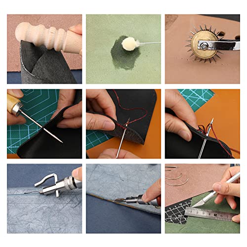BUTUZE Leather Craft Kit 66PCS