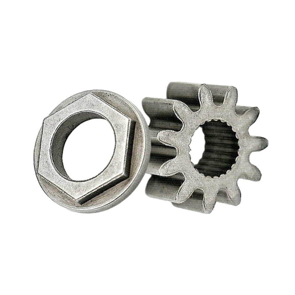 Kit pignon et bague argentés pour corriger le jeu de direction 717-1554