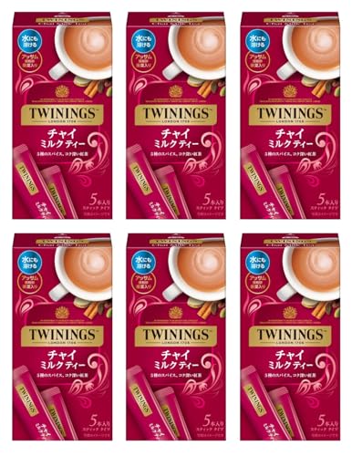 トワイニング チャイミルクティー (13.8g×5P)×6箱の商品画像（Amazon）