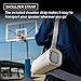 Sony ULT Field 5 Wireless Portable Bluetooth Speaker, IP67 Waterproof, Dustproof, and Rustproof with Enhanced Bass, 25 Hour Battery, 360° Party Light, and Shoulder Strap (SRSULT50B), Black