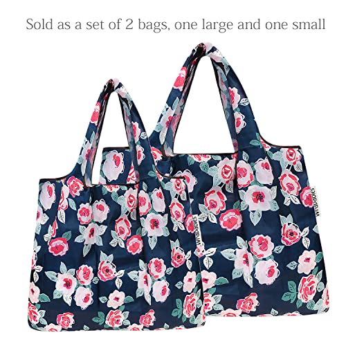 Image of allydrew Large Foldable Tote Nylon Reusable Grocery Bag