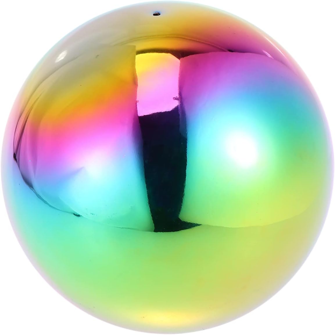 1pc Decorative Garden Balls Multi Stainless Steel Hollow Balls Mirror Polished Sphere for Home Decor