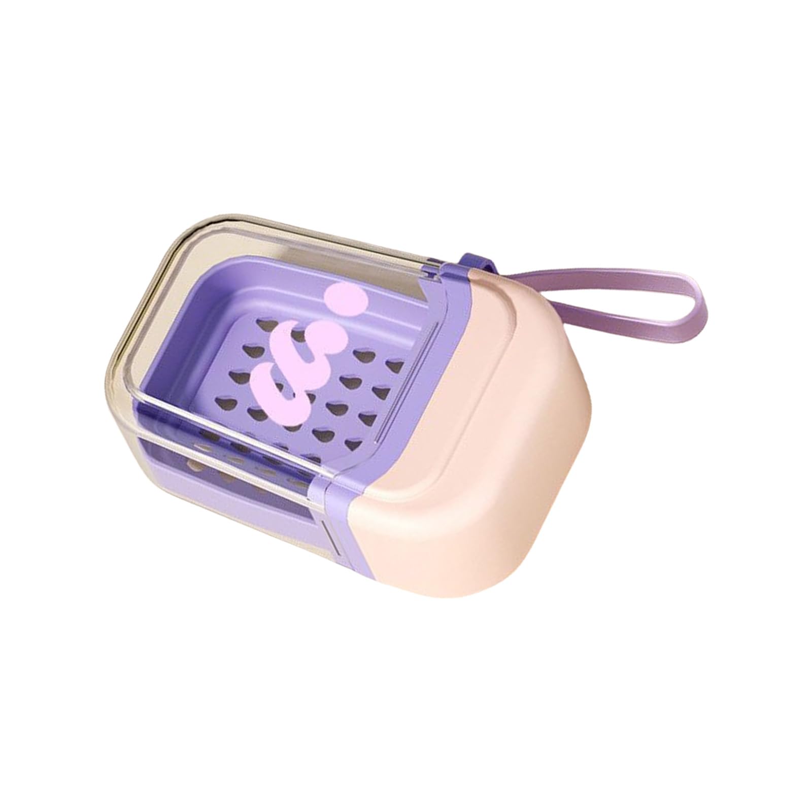 Kalttoy Portable Soap Shower Accessories Drainage for Outdoor Trip Keep the Soap Dry Portable for Travel