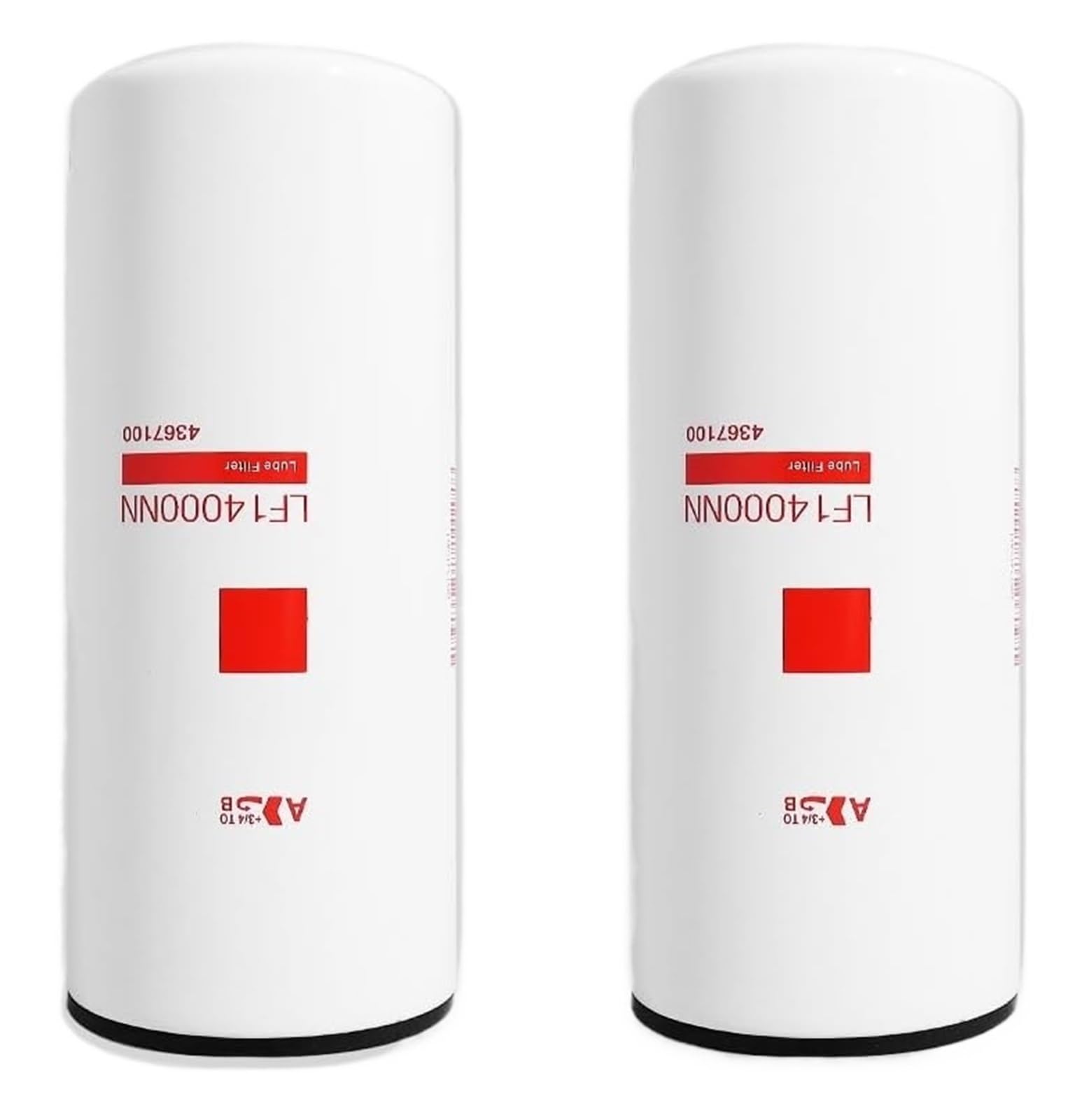 Tscfhgqi One Color 2Pcs Lf14000nn Lf9080 Oil Filter(2Pcs)