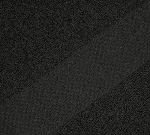 Softex Linen 6-Pack Grey 24X50 Bath Towels Soft, Plush, Quick Dry, Absorbent, Premium Quality, Ultimate Comfort, Spa Experience, Home (100% Cotton) #TOP7