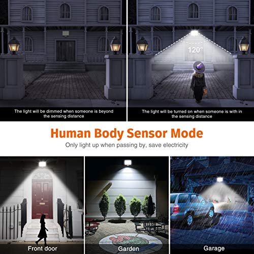 Sararoom Faretto LED con Sensore di Movimento 50W