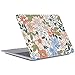 Hard Case Compatible with MacBook Air 11 inch Model A1465 & A1370,Plastic Laptop Hard Case Protective Cover with Keyboard Cover Skin for MacBook Air 11.6 inch - Colored Flower 2