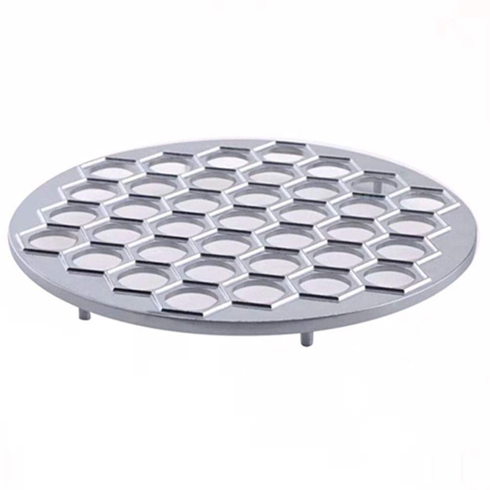 Bontand Silver Holes 37 Dumpling Shape Aluminum Ravioli Mold Dumplings Dumplings Pastry Manufacturers