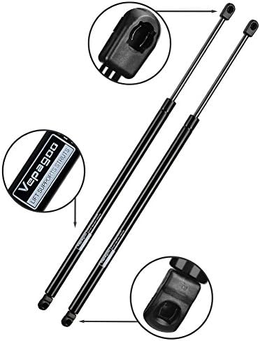 Vepagoo 2pcs Rear Hatch Liftgate Lift Supports Struts for Dodge Grand Caravan Chrysler Town & Country 2008-2017 With Power Gate Shocks
